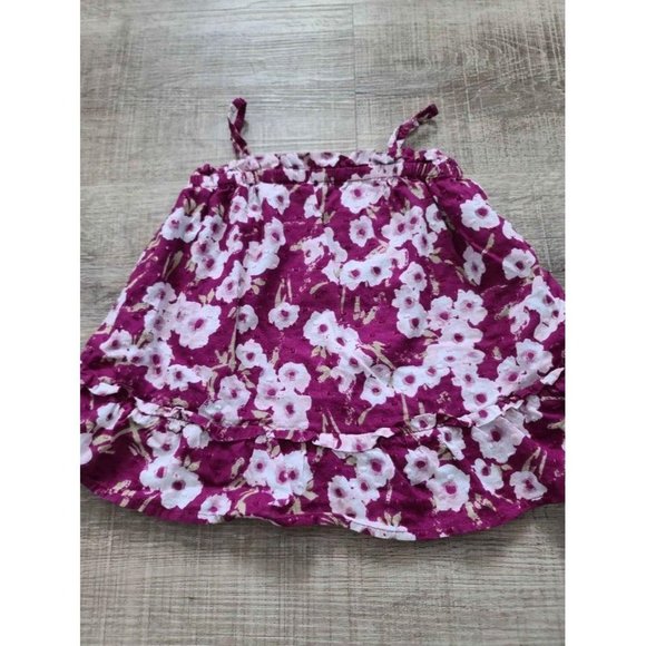 Baby Gap Baby Girl Purple Floral Top - Picture 5 of 5
